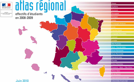 couverture Atlas national 2008-2009
