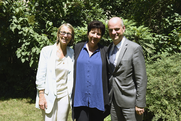 Françoise Nyssen, Frédérique Vidal et Jean-Michel Blanquer