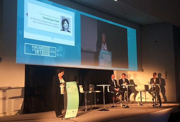 Frédérique Vidal à Toulouse (Forum IRT) 11 octobre 2018