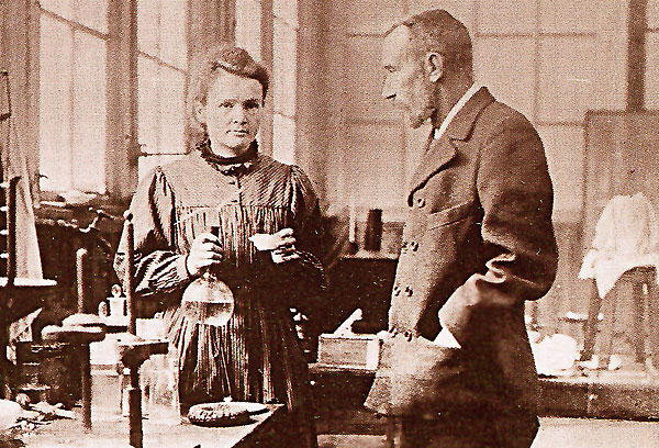 Marie et PIerre Curie