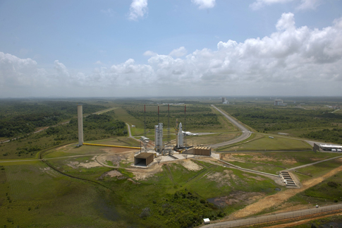 Ensemble de lancement ELA 3 du centre spatial guyanais