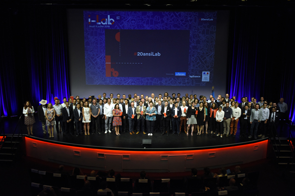 Les 64 lauréats du concours i-Lab 2018