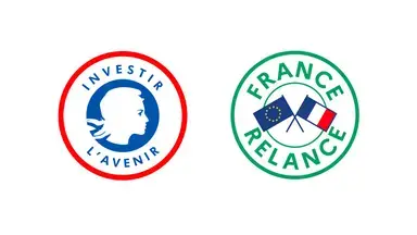 logo France Relance et logo investir l'avenir