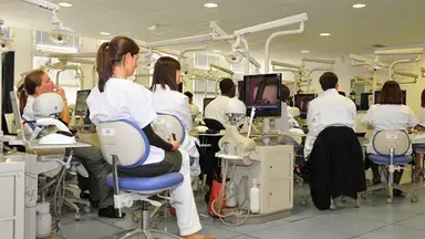 Etudiants en chirurgie dentaire 