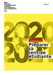 Guide de la rentrée étudiante 2020 - Couverture