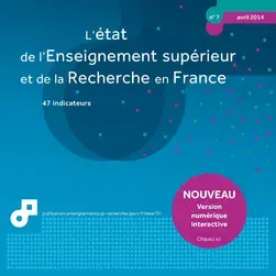 L’état de l’Enseignement supérieur et de la Recherche en France 2014 - Couverture