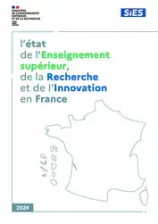 L’état de l’Enseignement supérieur et de la Recherche en France 2024- Couverture