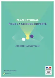Plan national pour la Science ouverte - Couverture