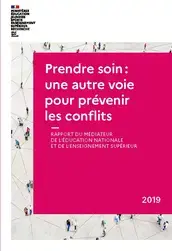 Prendre soin, une autre voie pour prévenir les conflits - Couverture