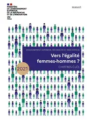 Vers l’égalité femmes-hommes - Chiffres clés 2021 - Couverture