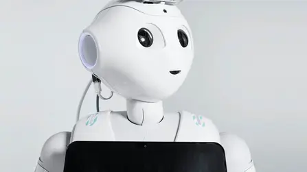 Robot Pepper au Laboratoire d'analyse et d'architecture des systèmes (LAAS-CNRS)