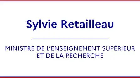 Sylvie Retailleau ministre de l'enseignement supérieur et de la recherche