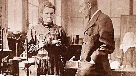 Marie et PIerre Curie