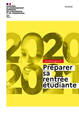 Guide de la rentrée étudiante 2020 - Couverture