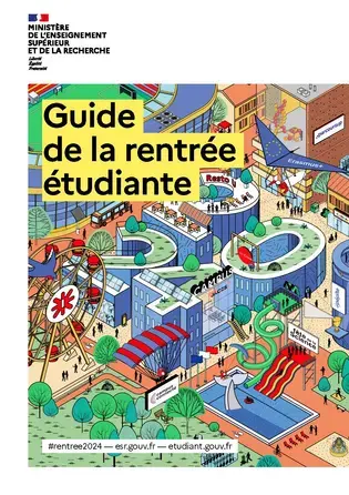 Guide de la rentrée étudiante 2024 - Couverture