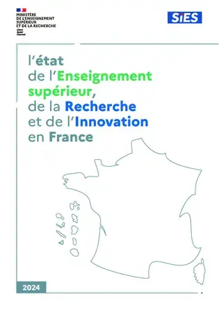 L’état de l’Enseignement supérieur et de la Recherche en France 2024- Couverture