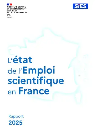 L'état des lieux de l'emploi scientifique en France 2025 - Couverture