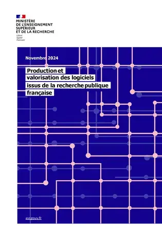 Production et valorisation des logiciels issus de la recherche publique française - Couverture