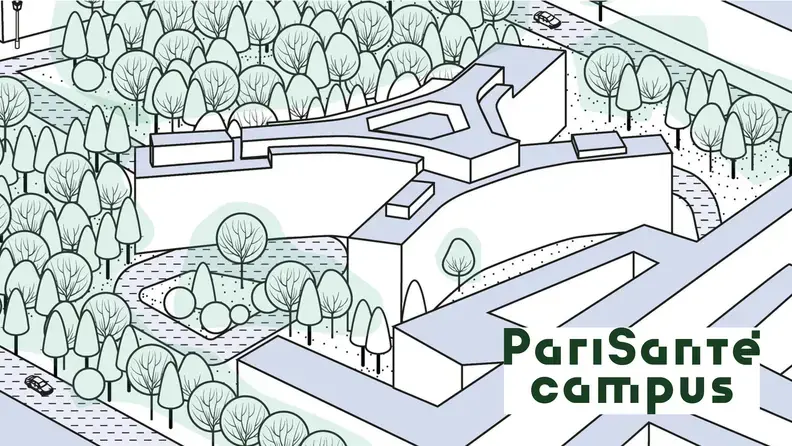 PariSanté Campus site graphique
