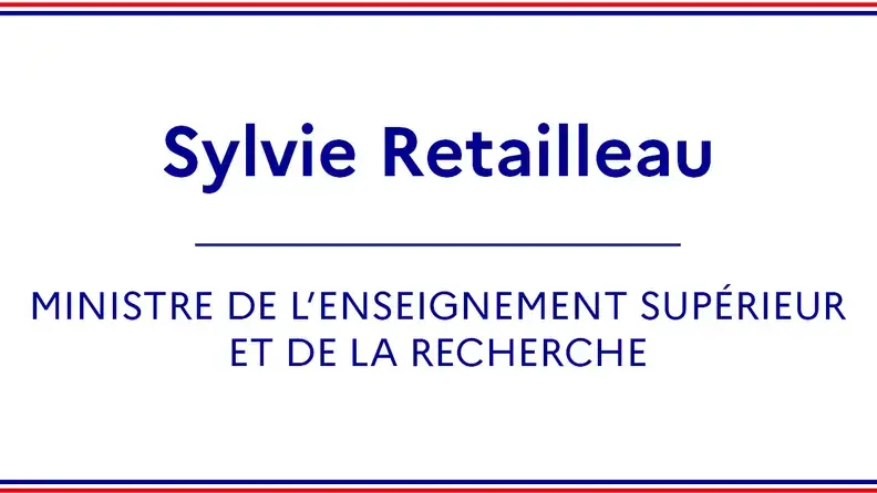 Sylvie Retailleau ministre de l'enseignement supérieur et de la recherche