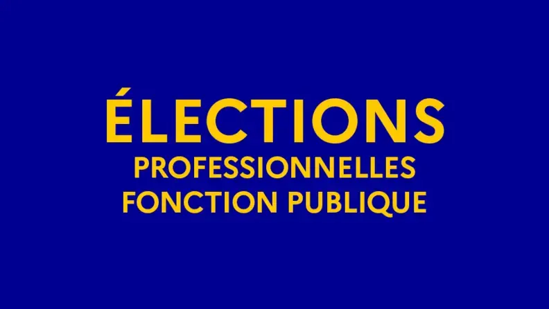 Élections professionnelles fonction publique