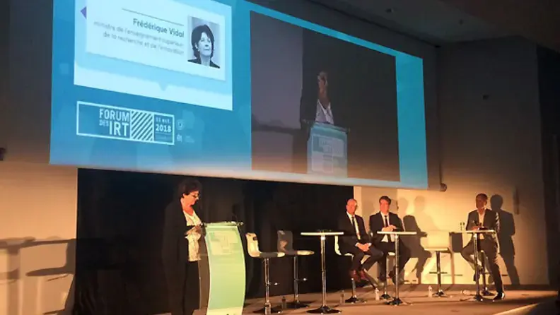 Frédérique Vidal à Toulouse (Forum IRT) 11 octobre 2018