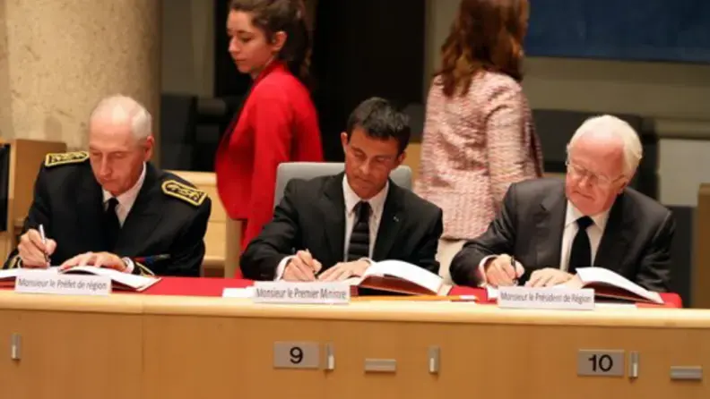 Signature du CPER Paca - 29 mai 2015