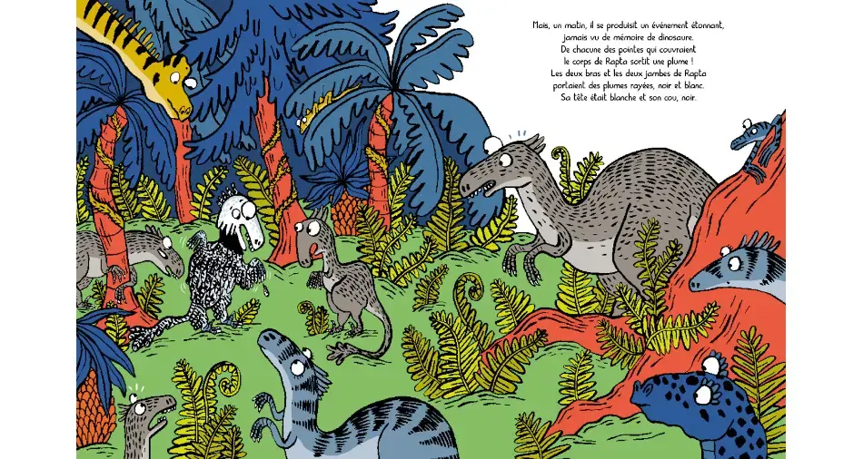 Rapta, Le dinosaure qui pouvait voler Jean-Baptiste de Panafieu, Adrienne Barman