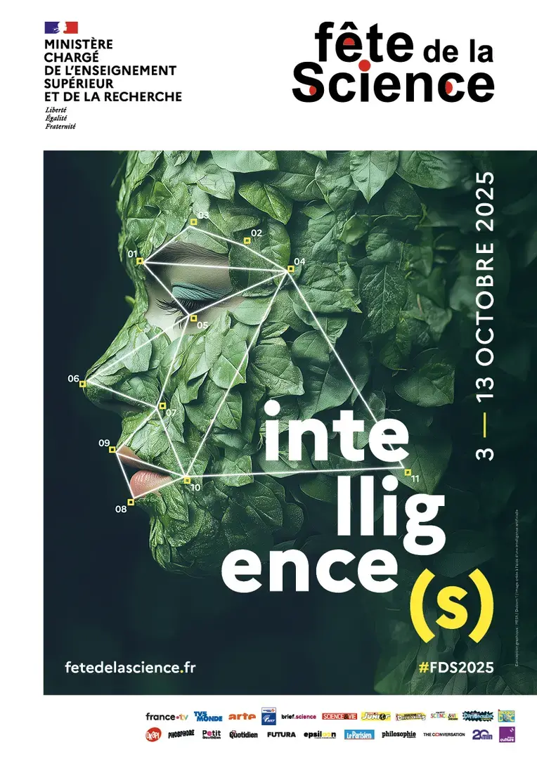 Affiche officielle de la Fête de la science 2025