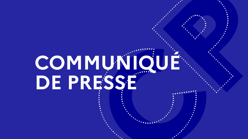 Communiqué de presse
