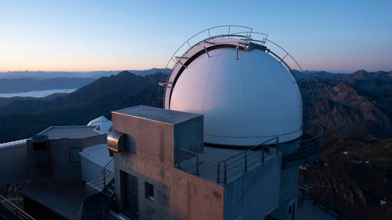 Coupole Baillaud à l’Observatoire du Pic du Midi