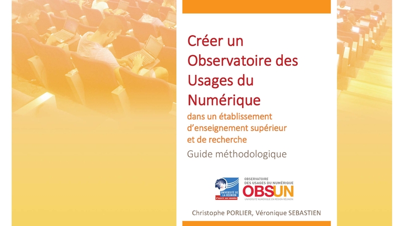 Créer un observatoire des usages du numérique - Couverture