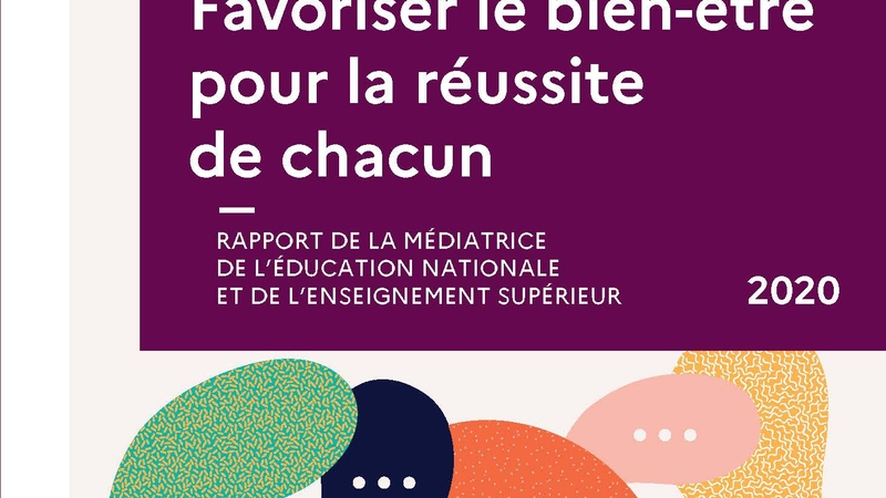 Favoriser le bien-être pour la réussite de chacun - Couverture