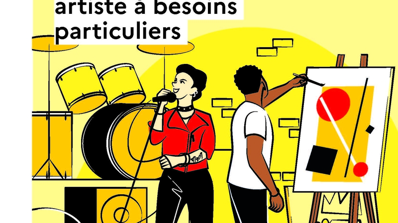 Guide de l'étudiante ou de l'étudiant artiste à besoins particuliers - Couverture