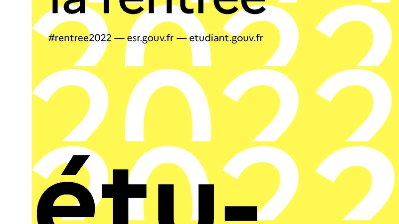 Guide de la rentrée  étudiante 2022 - Couverture