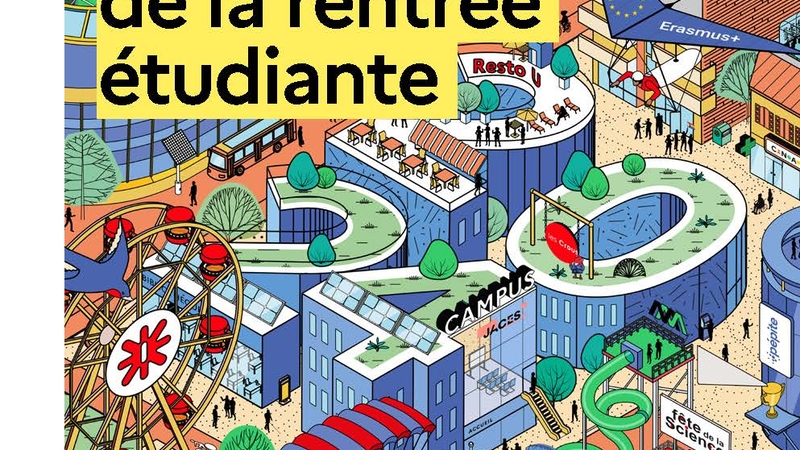 Guide de la rentrée étudiante 2024 - Couverture