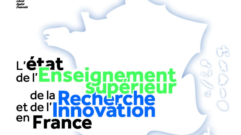 L’état de l’Enseignement supérieur et de la Recherche en France 2022- Couverture