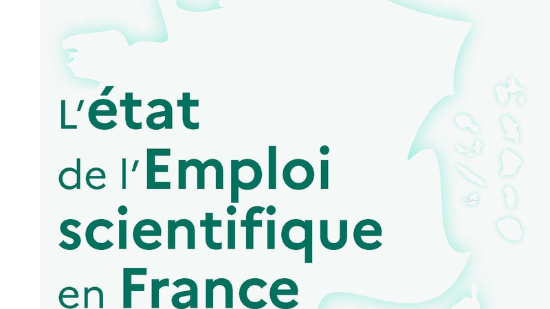 L'état des lieux de l'emploi scientifique en France 2023 - Couverture