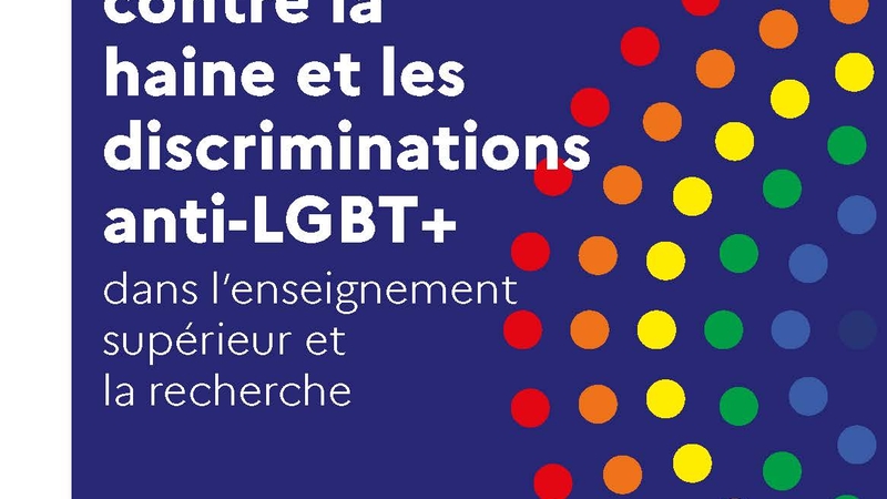 Lutter  contre la haine et les discriminations anti-LGBT+ - Couverture