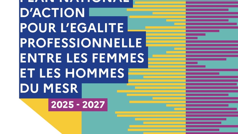 Plan national d'action pour l'égalité entre les femmes et les hommes du MESR - Couverture