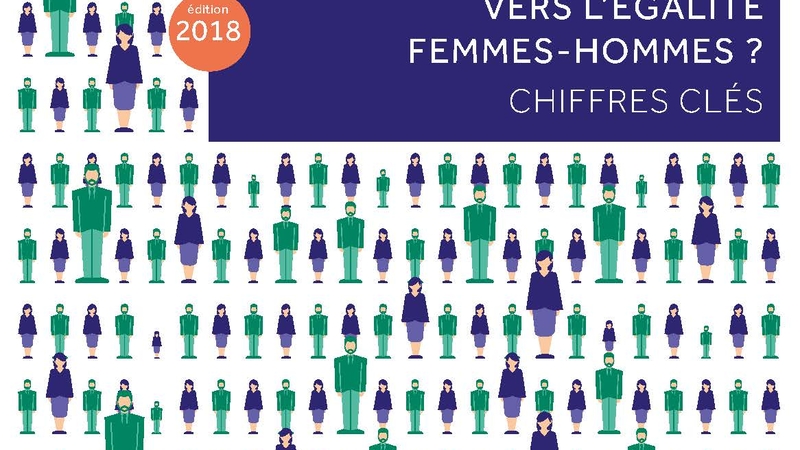 Vers l’égalité femmes-hommes - Chiffres clés 2018 - Couverture