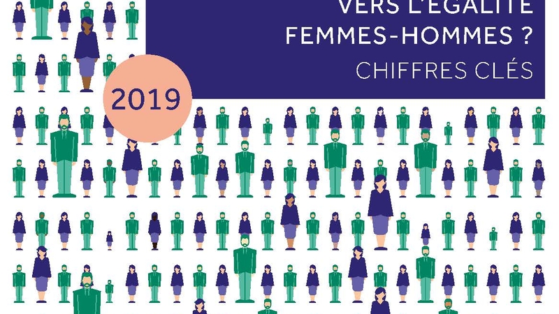 Vers l’égalité femmes-hommes - Chiffres clés 2019- Couverture