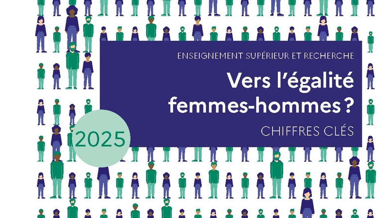 Vers l’égalité femmes-hommes - Chiffres clés 2025 - Couverture