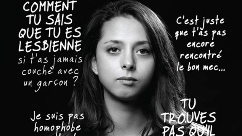Affiche campagne homophobie 2015