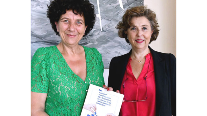 Frédérique Vidal et Catherine Bechetti-Bizot