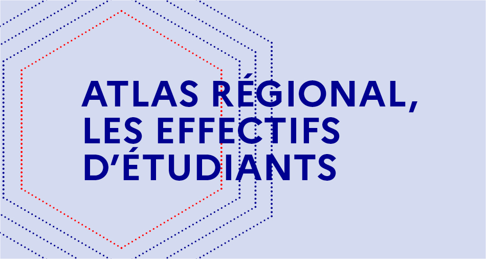 Atlas régional, les effectifs d'étudiants