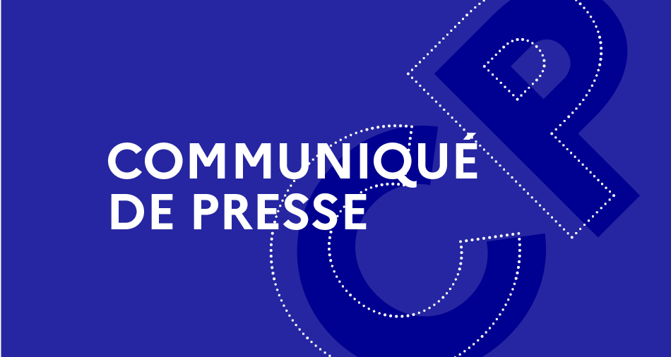 Communiqué de presse