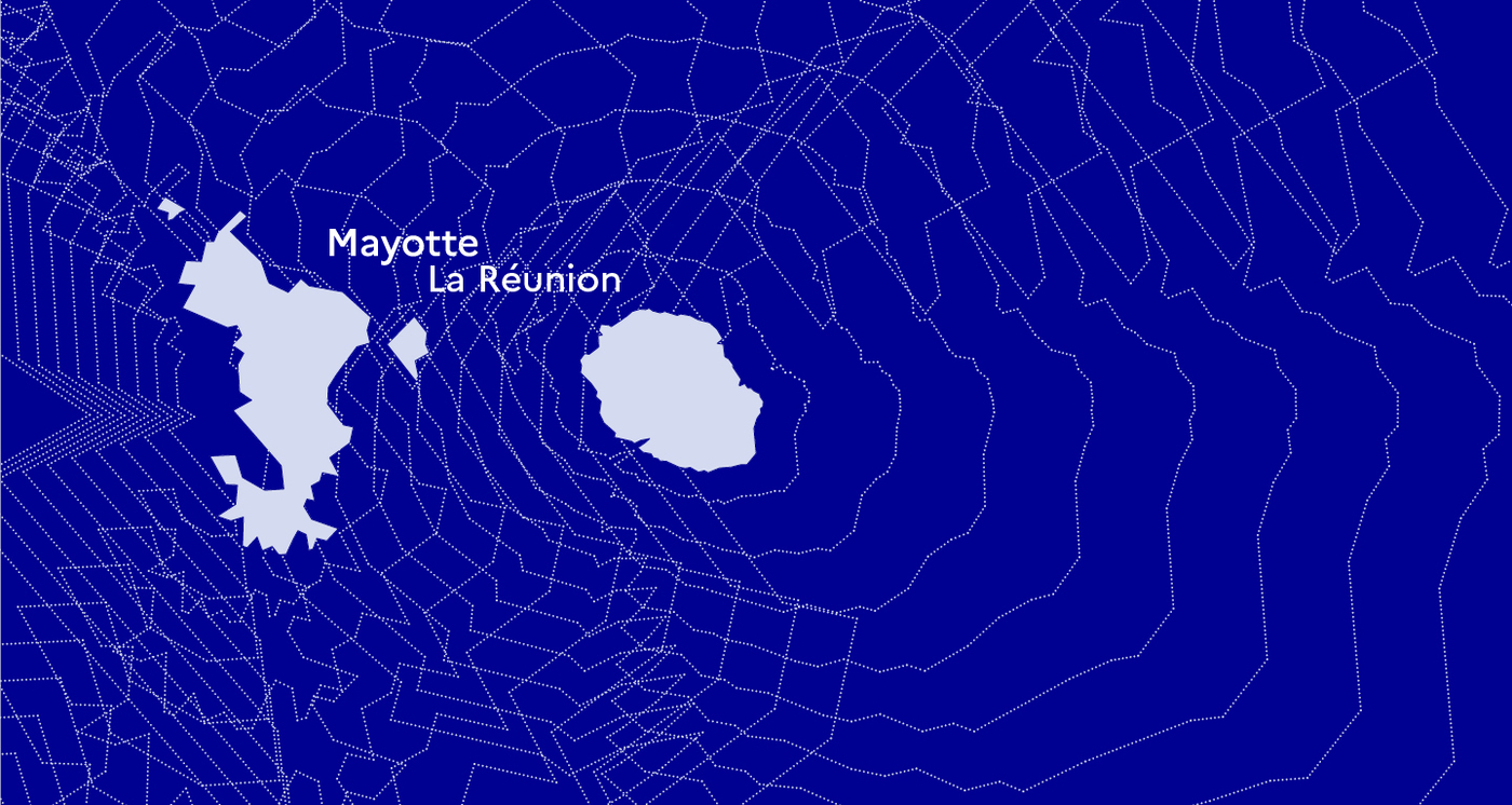 Mayotte et La Réunion