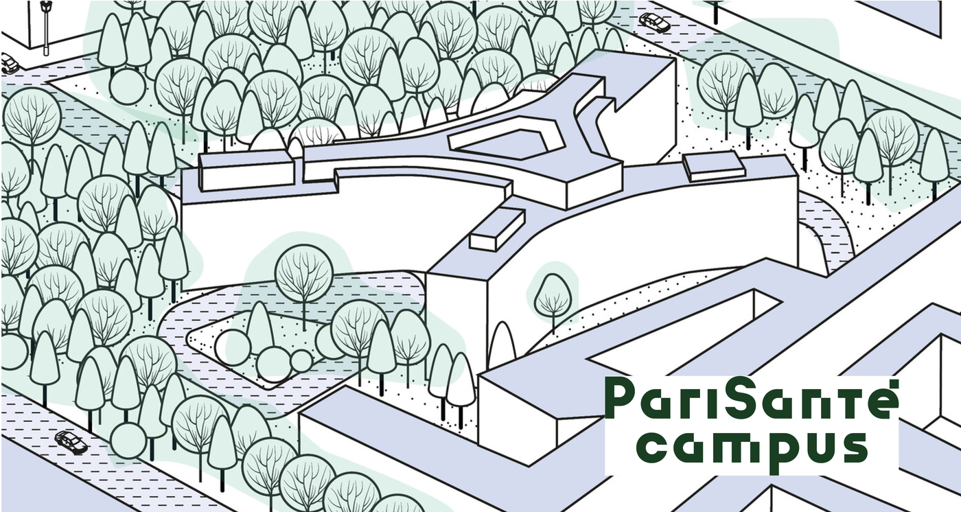 PariSanté Campus site graphique