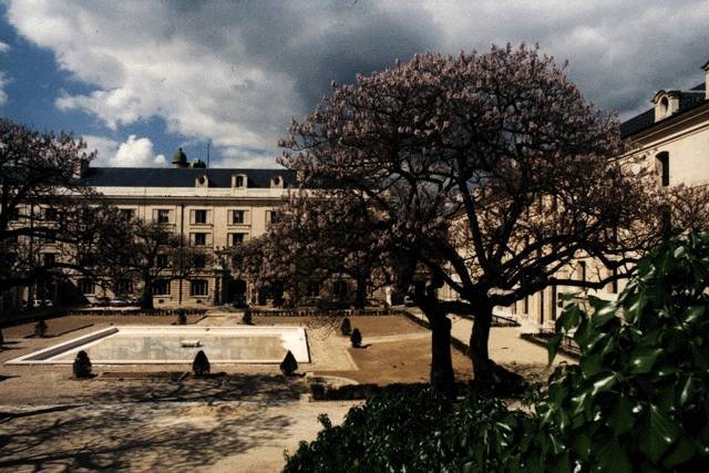 Jardin Carré, vue de face